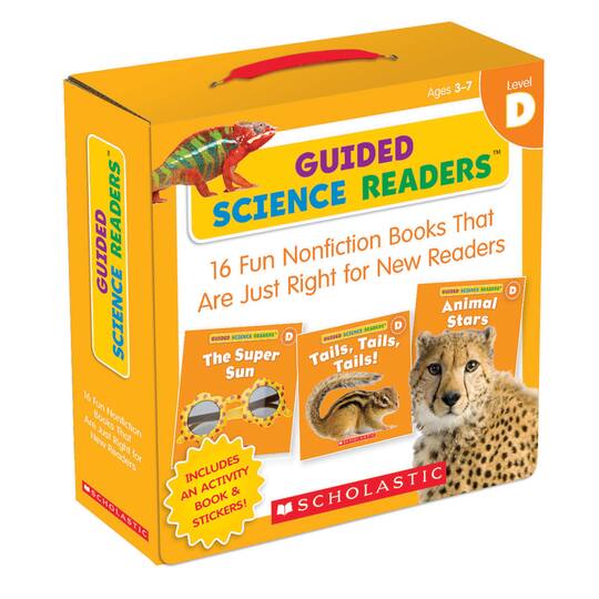 Scholastic Teaching Resources Guided Science Reader Level D Parent Pack Books, 16ct.